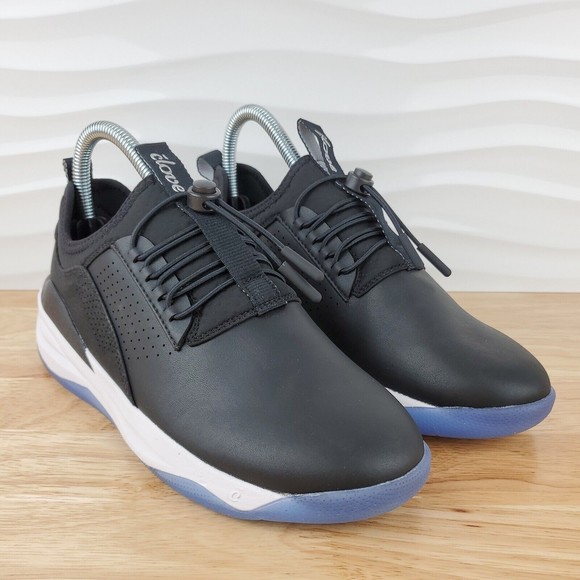 Clove Night Shift Black Leather Nurse Work Sneakers Womens Size 7.5 - CL004 - Picture 1 of 11